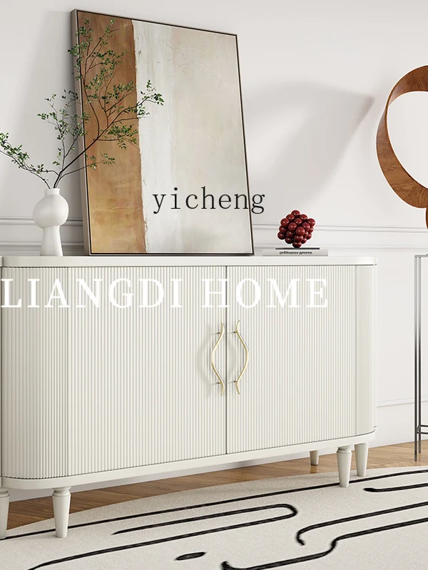 

LSL light luxury solid wood dining side cabinet, entrance cabinet, living room decoration cabinet, bedroom locker