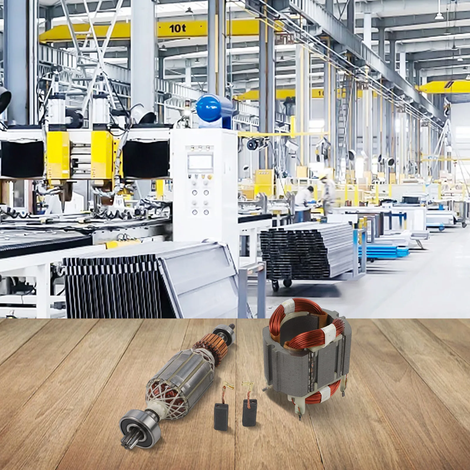 

HR4001C HR4001CX HR4011C HR4013C For HR4003C Rotor Kit Carbon Brush 6.5x11x25mm CB350 High Quality Material Metal