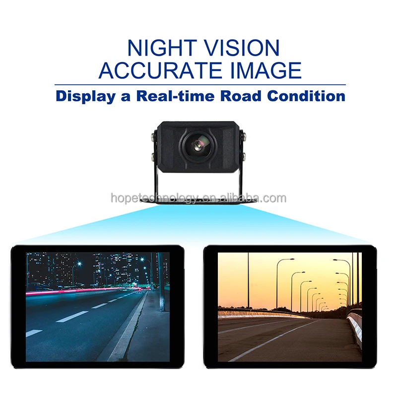 1080P AHD 자동차 후방 카메라 방수 후방 카메라 주차 보조 넓은 시야각 야간 시야 트럭 버스 카메라