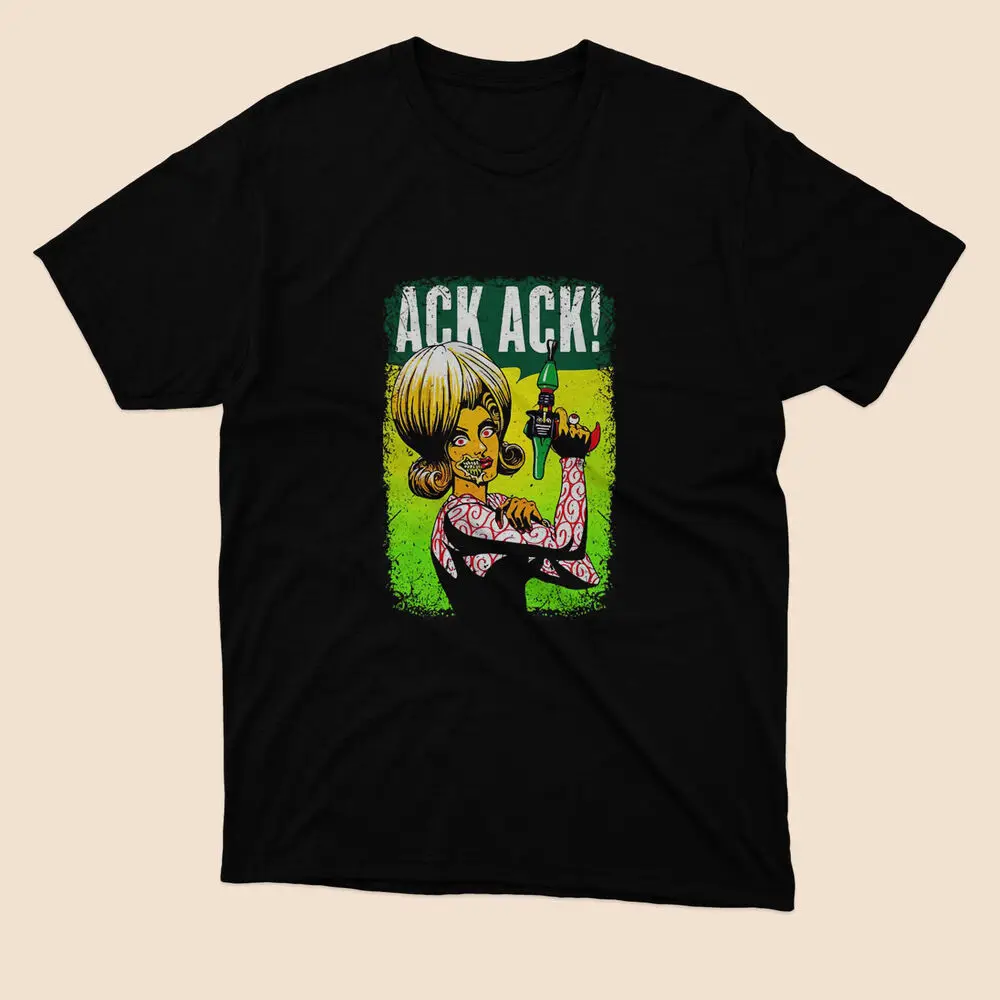 Limited Mars Attacks Alien T-shirt Black Size S to 5XL