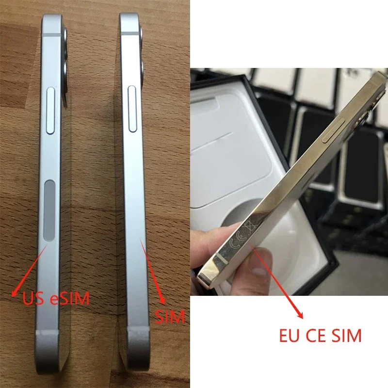 For iPhone 15 Pro Full Housing Middle Frame Bezel With Volume