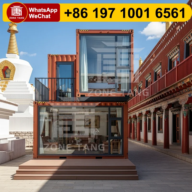 

Hot Sale Cabin House High Quality Holiday Homes Flat Pack Home Factory Price Pre Fabricated Eco-Friendliness Customize Design