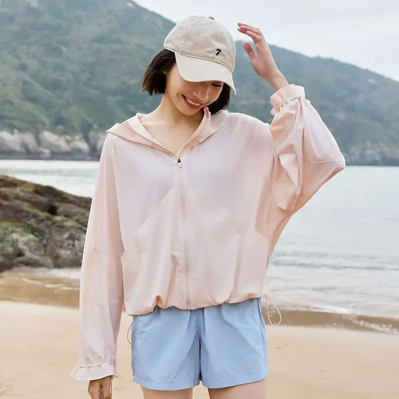 

Jeanswest Lightweight Sun Protection Jacket for Men Women Summer Outdoor Sports Breathable Loose Fit Casual UV Shirt