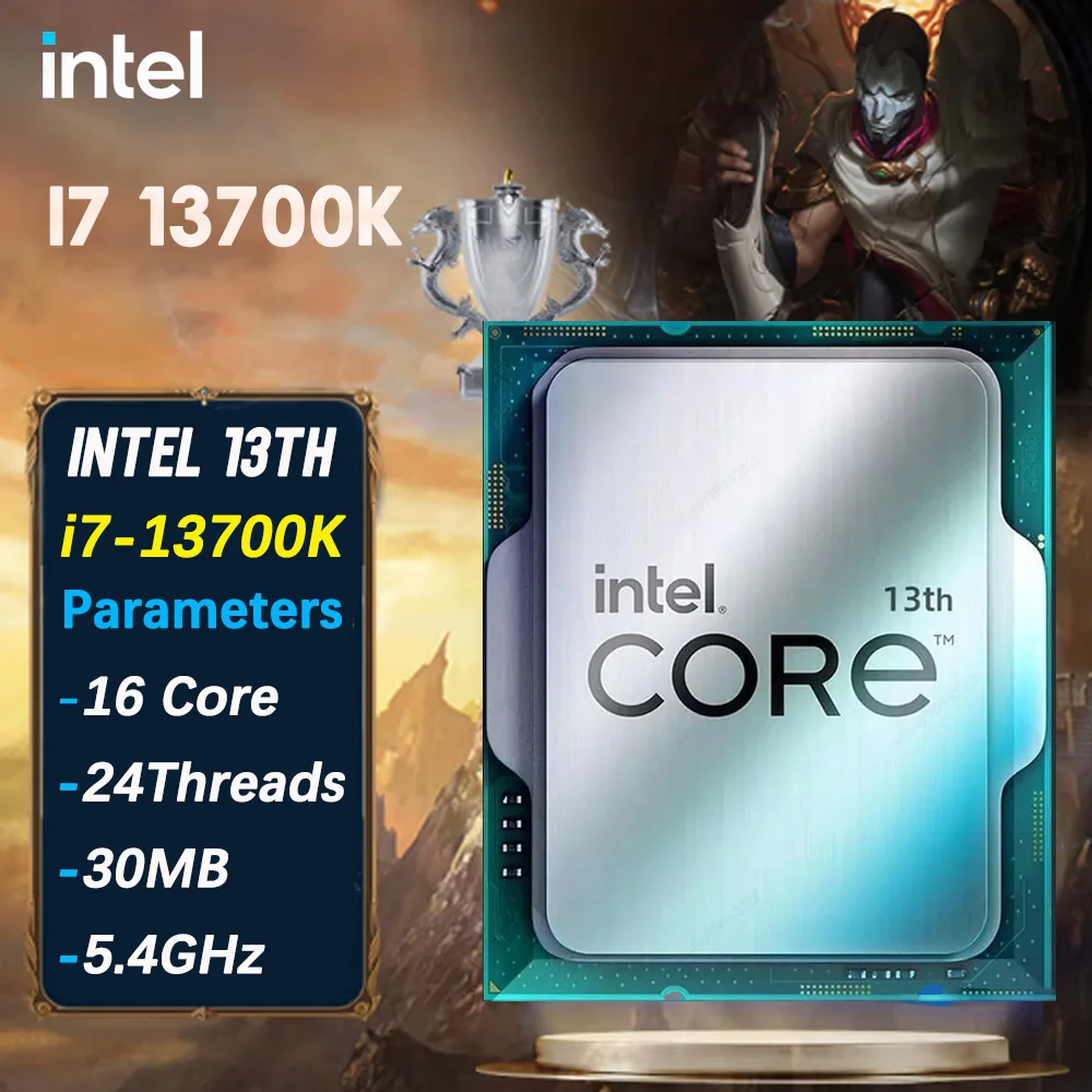 Intel 13th Gen Core i7 13700K LGA1700 Processor Kit Intel b760 Mainboard i7 Asus TUF GAMING B760M-PLUS WIFI LGA1700 Mainboard