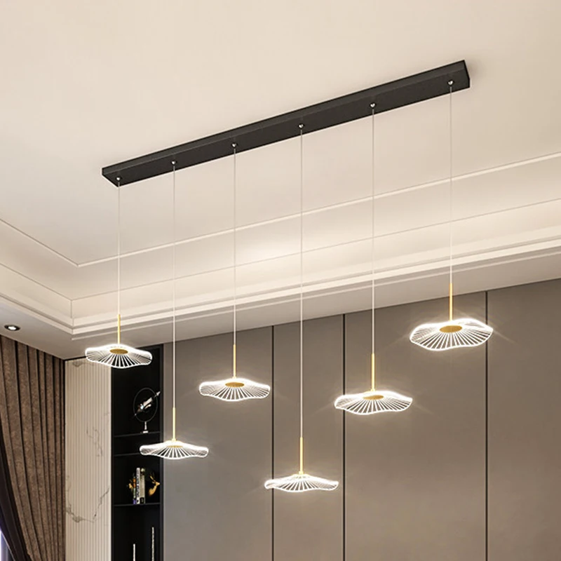 

Minimalist Modern Decor Dine Dining Room Pendant Lights Indoor Lighting Ceiling Lamp Hanging Led Chandeliers for Living Room