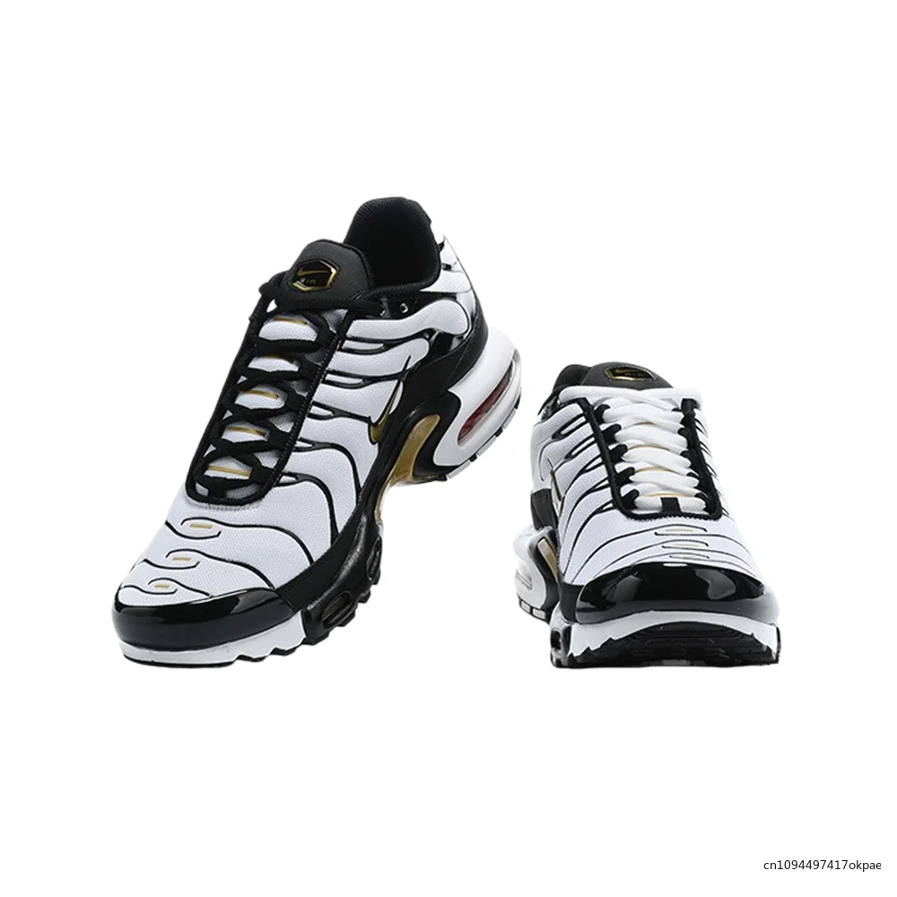 

Nike Original Air Max Plus Tn Men Fashion Versatile Anti-slip Wear-resistant Sports Running Shoes Metallic Gold CZ9188-001