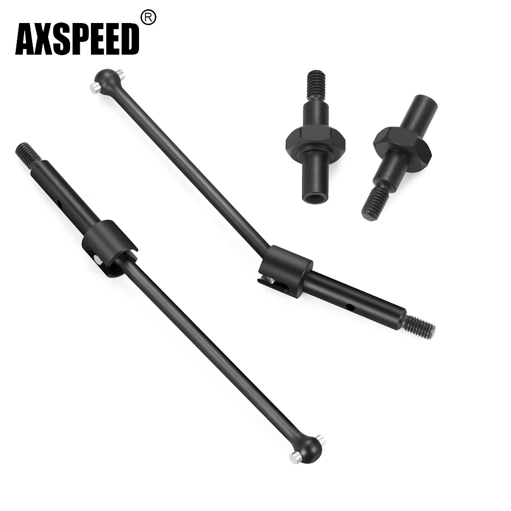 AXSPEED Steel Front Rear CVD Shaft for LOSI 1/16 Mini-B 2WD 1/18 Mini-T 2.0 RC Buggy Truck Model Upgrade Parts