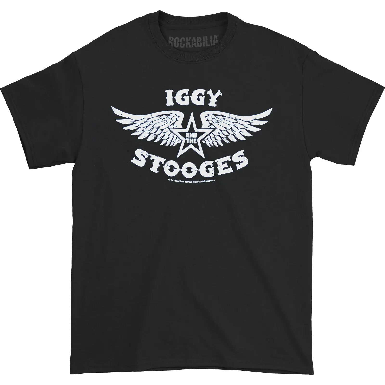 Men's Stooges Iggy The Slim Fit T shirt XXXX Large Black