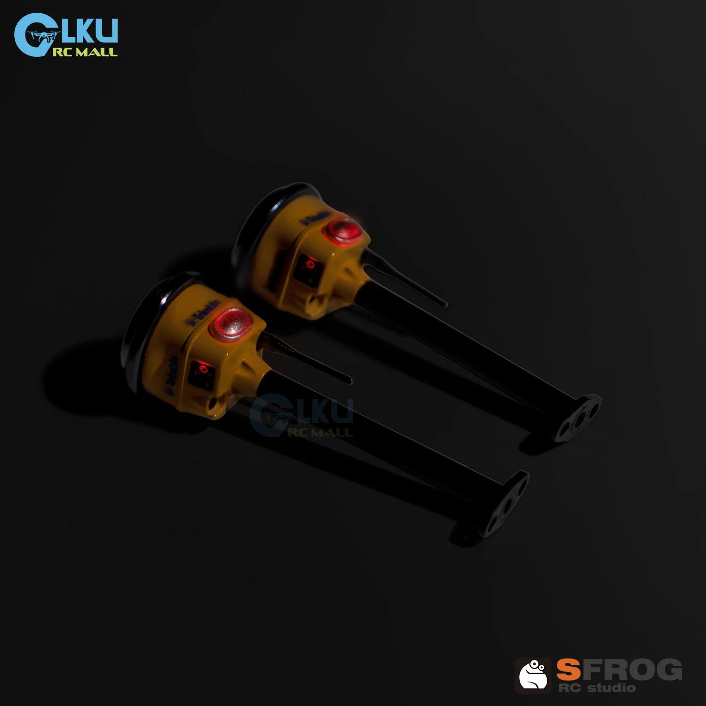 SFrog 1/14 Novo produto GPS com luz embutida, controle de indução magnética, compatível com LESU, CUT, SFrog e outros produtos