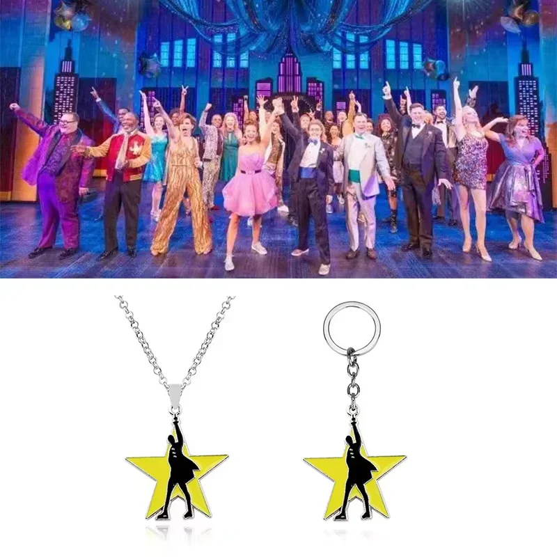 Broadway Musical Hamilton Key Holder Bag Student Women Backpack Pendant Jewelry Gift Car Keychain Decorations Fans Souvenir New