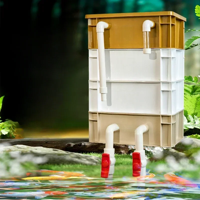 Фильтр-коробка для аквариума Фильтр для аквариума «три в одном»