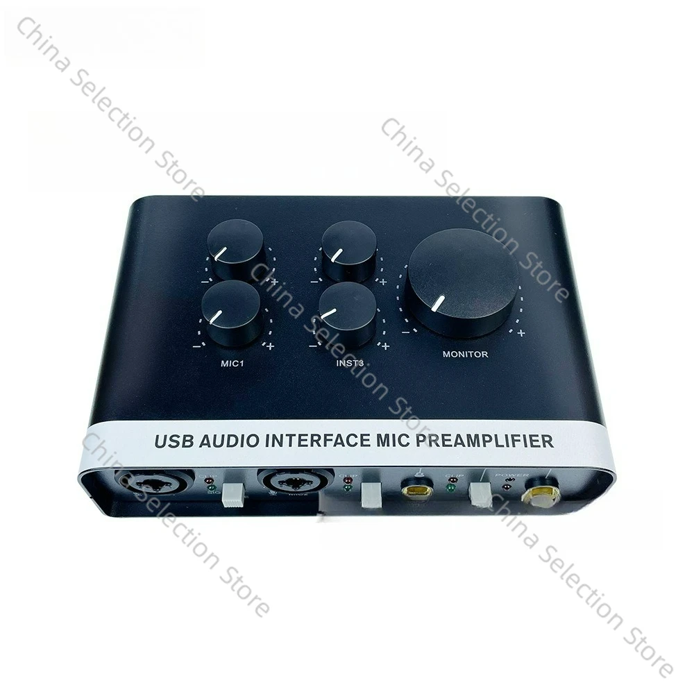 

Suitable for small USB sound card computer external network Karaoke video conference recording sound card musical card 48