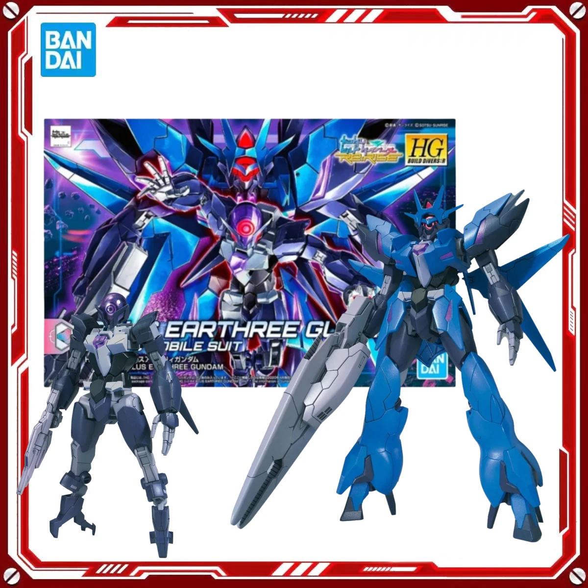 

В наличии: Оригинальный конструктор BANDAI HGBD:R 1/144 Alus Earthree Gundam Build Gunpla. Сборная модель, подарок на день рождения, игрушки, сувениры.