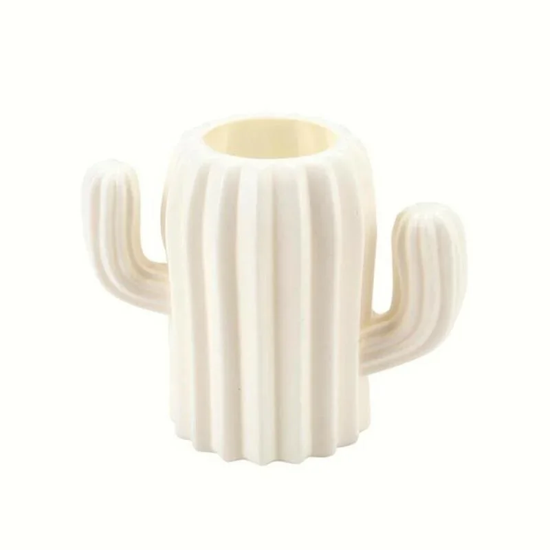 حامل قلم الصبار منظم مكتب تخزين القرطاسية مكتب المدرسة غرفة الاطفال ديكور قلم رصاص قلم تلوين