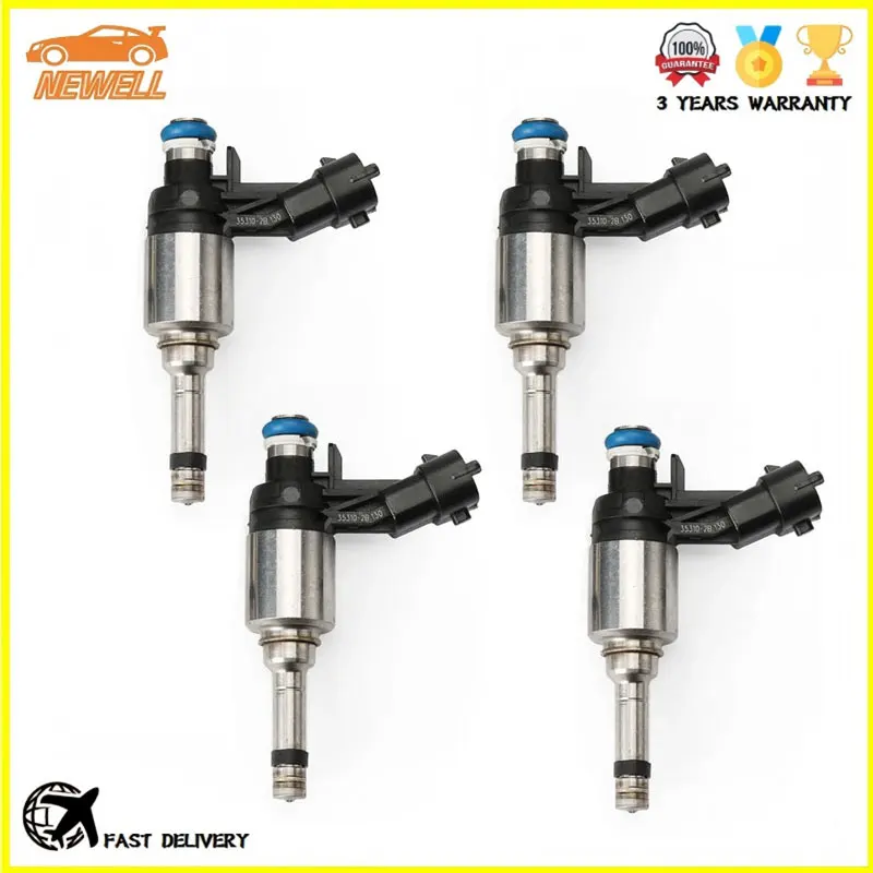 

4pcs 353102B130 35310-2B130 Fuel Injector For Hyundai Veloster Accent Tucson Kia Rio Soul Optima Forte5 Forte Koup 1.6L