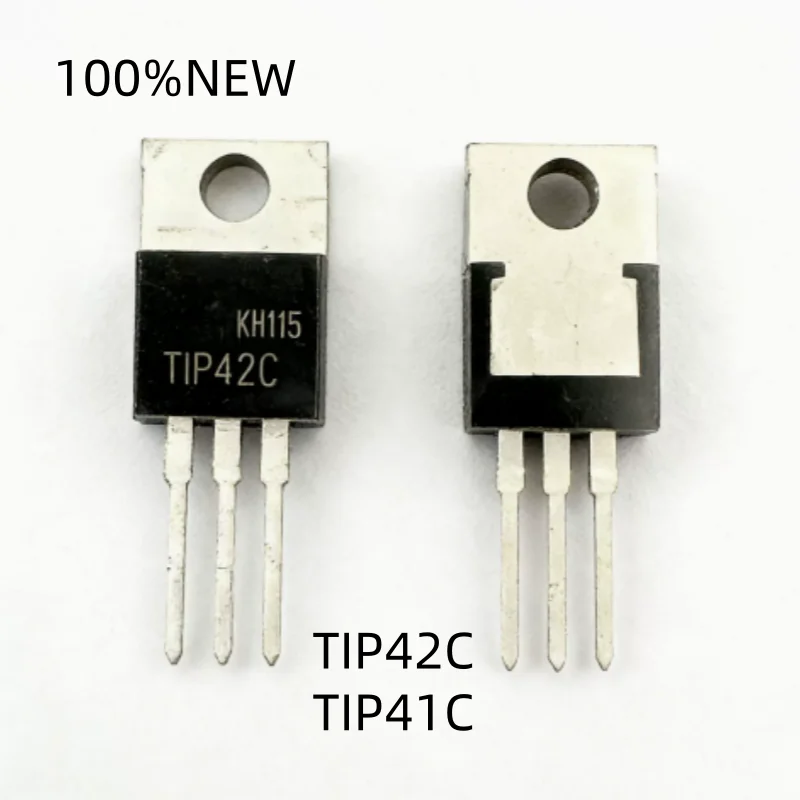 (10 Pieces) 100% New Tip42C Tip41C Tip41 Tip42 To-220 Power Amplifier Transistor Pair Triode