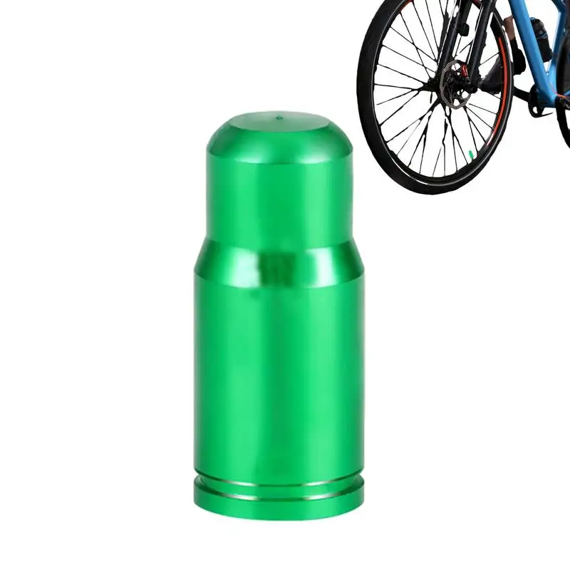 Bike Valve Caps Aluminum Alloy French Valve Caps Smooth Dustproof Bicycle Tire Caps Bicycle Valve Stem Cover Bike Air Tire Caps