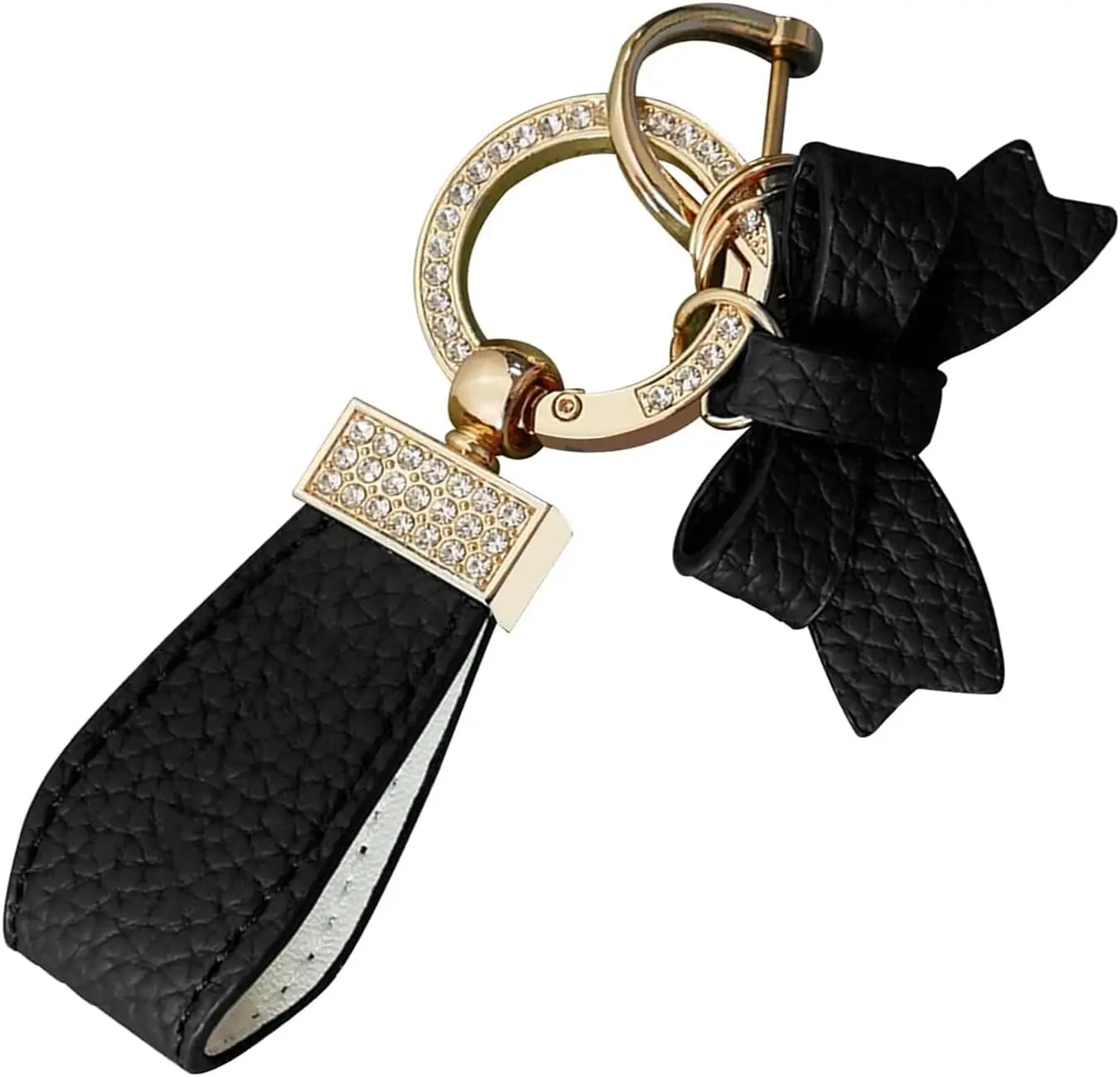 Car Keychain, Bow Car Accessories, Rhinestone Keychain Decoration, Bag Accessories Charms
