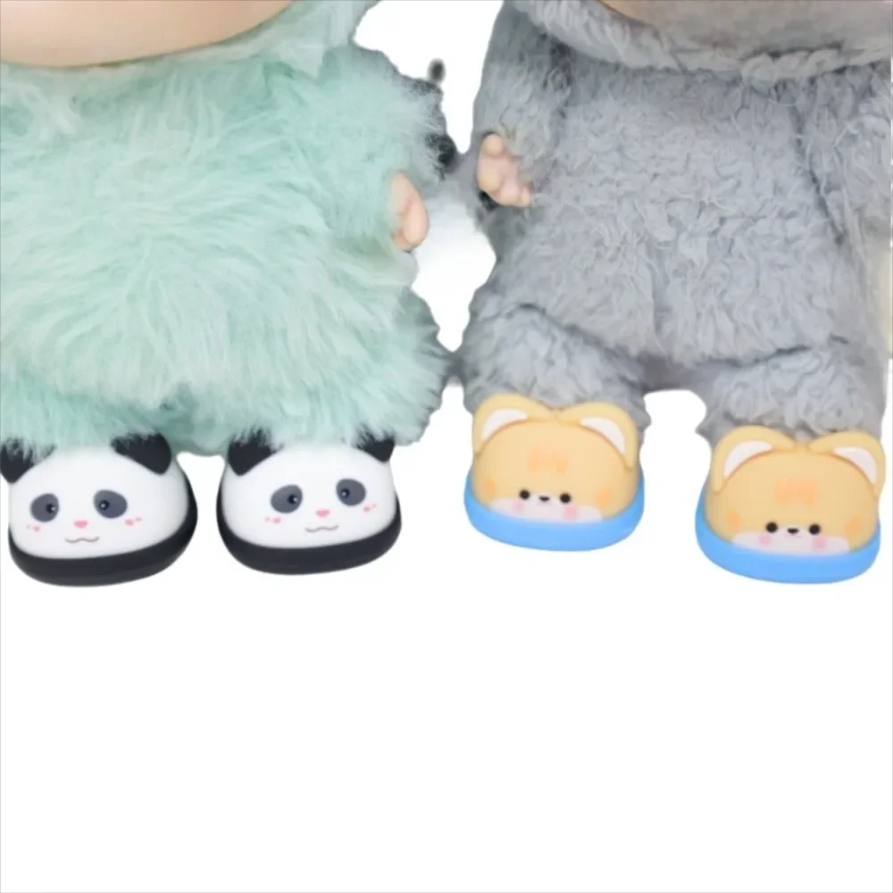 10/15/17 سنتيمتر دمية ل 17 سنتيمتر الأحذية المواد الجلدية البلاستيكية لطيف تصميم دمية الأحذية رائعتين نمط الحيوانات الأليفة الحيوان سلسلة أحذية بولي PU #4