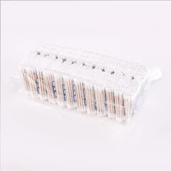 Disposable cotton swabs, double-ended hygienic cleaning sticks, ear plucking, makeup remover, antibacterial cotton wooden sticks