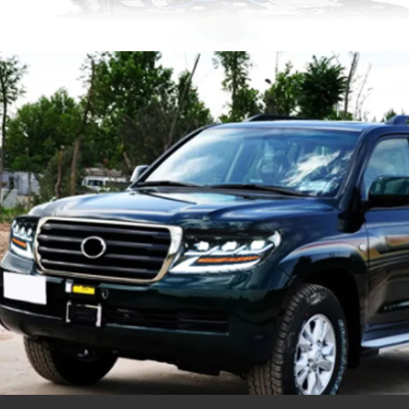 

Автомобильный бампер, фара для Toyota Land Cruiser Prado, фара LC200 All In LED 2007-2015, автомобильные аксессуары, фара Prado, противотуманная фара