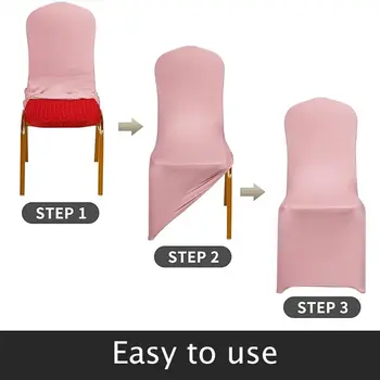 8 best sales サテンの椅子カバー - №2