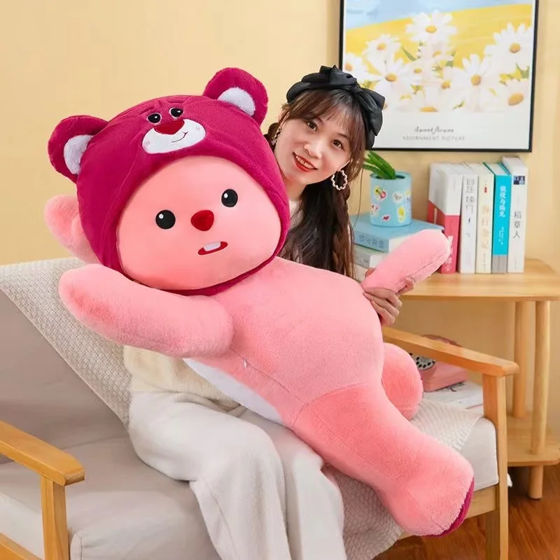 Miniso 50/70cm Cartoon Loopy Anime Big Size Plush Toys Cute Losto Actor'S Stuffed Doll Birthday Holiday Gifts