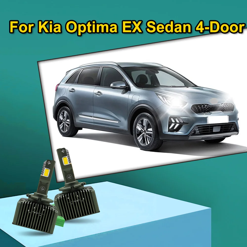 

2x для Kia Optima EX Sedan 4-дверные HID-светодиодные лампы для фар Canbus 30000LM D3S D3R двусторонние CSP 3570 чипов лампы для фар
