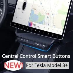 For Tesla Model 3+ Wireless Smart Button Center Screen Storage Box Model3 Modely Center Display Shelf New Model3 Highland 2024