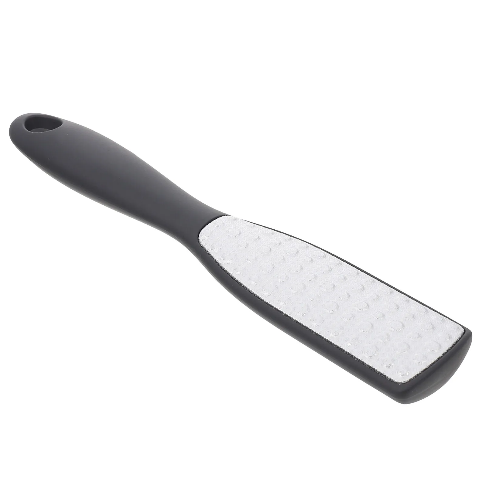 Double-Sided Stainless Steel Foot File with Long Handle – Callus Remover for Dead Skin, Heel Scrubber, Pedicure Tool