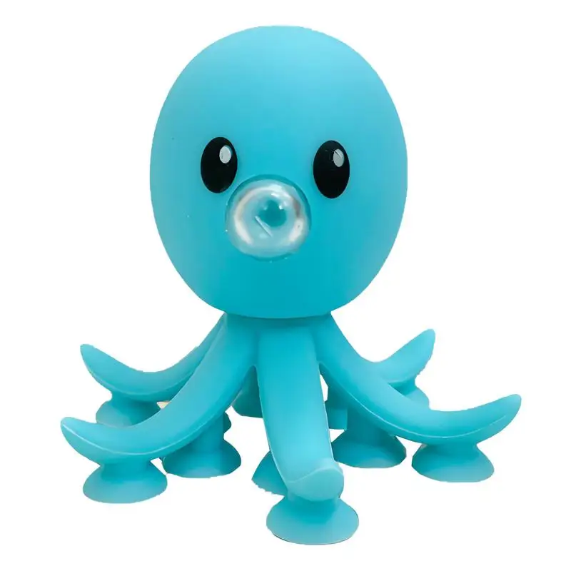 

Pinch Toys For Kids Octopus Blow Bubble Novelty Pinch Toy Relief Toy Accessory Silicone Mini Squeeze Toy For Adult Women Men