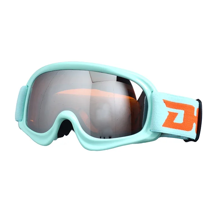 Fashion Winter Sport Anti UV400 Anti Fog Lens Snowboard Racing Glasses Custom Kids Junior And Children Ski Goggles