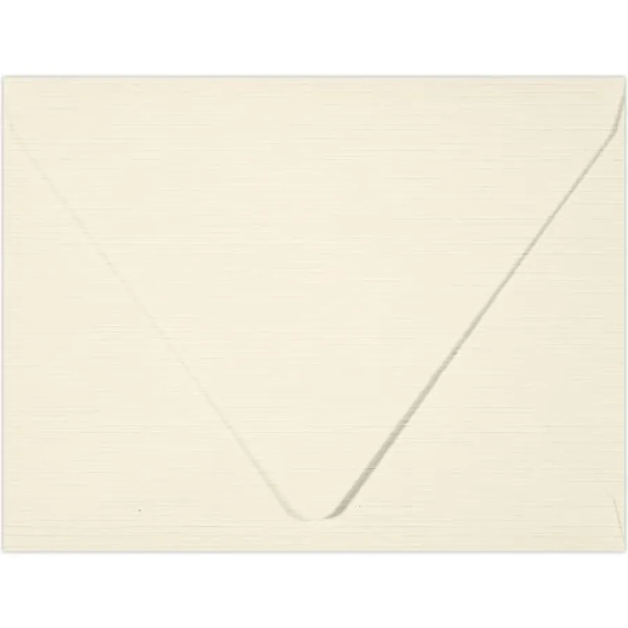 

Contour Flap Invitation Envelopes 4 3/8" x 5 3/4" 80lb. Text 50 Qty