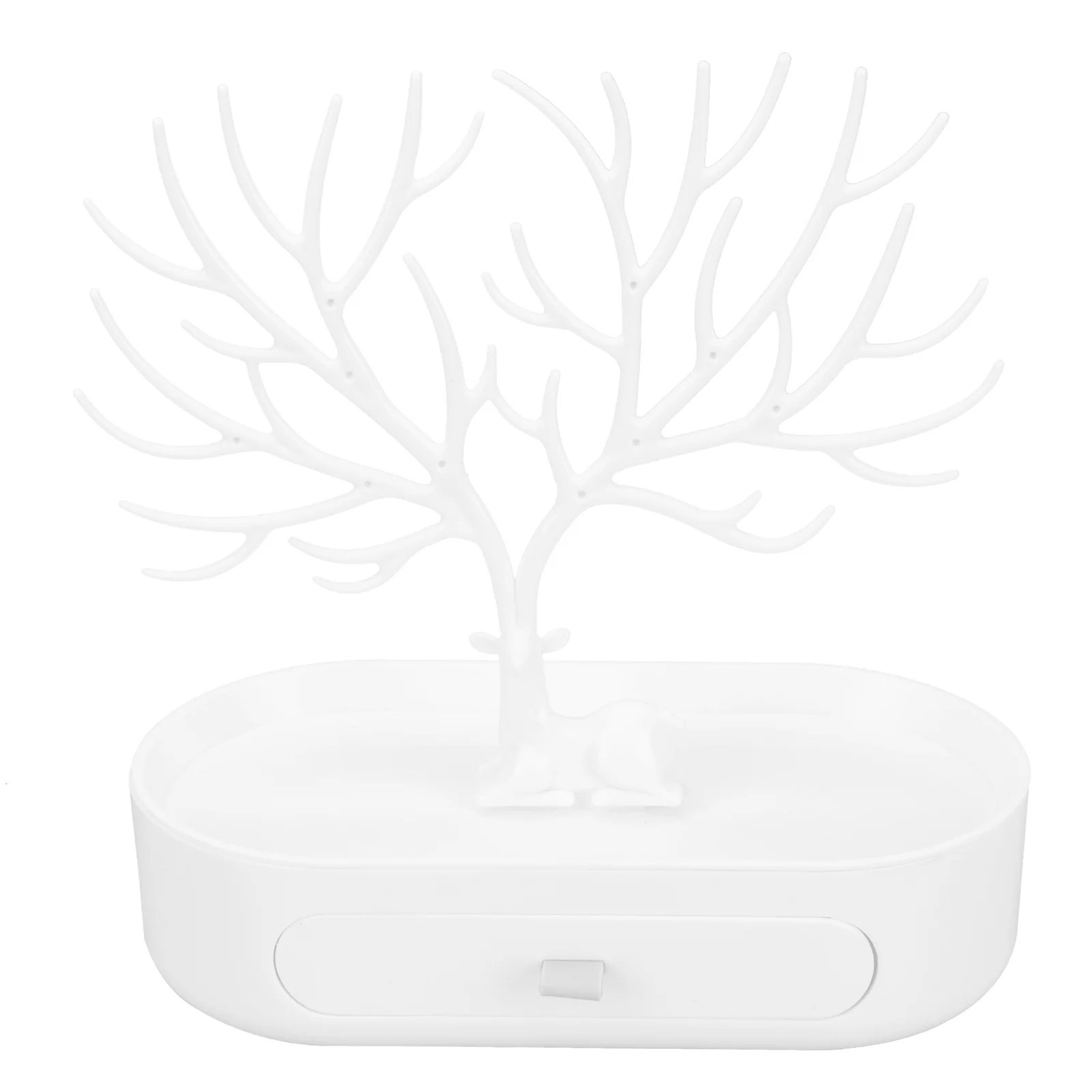 1Pcs Jewelry Storage Tray Deer Storage Box Elegant Desktop Decoration Multifunctional Cosmetics Display Holder Gift