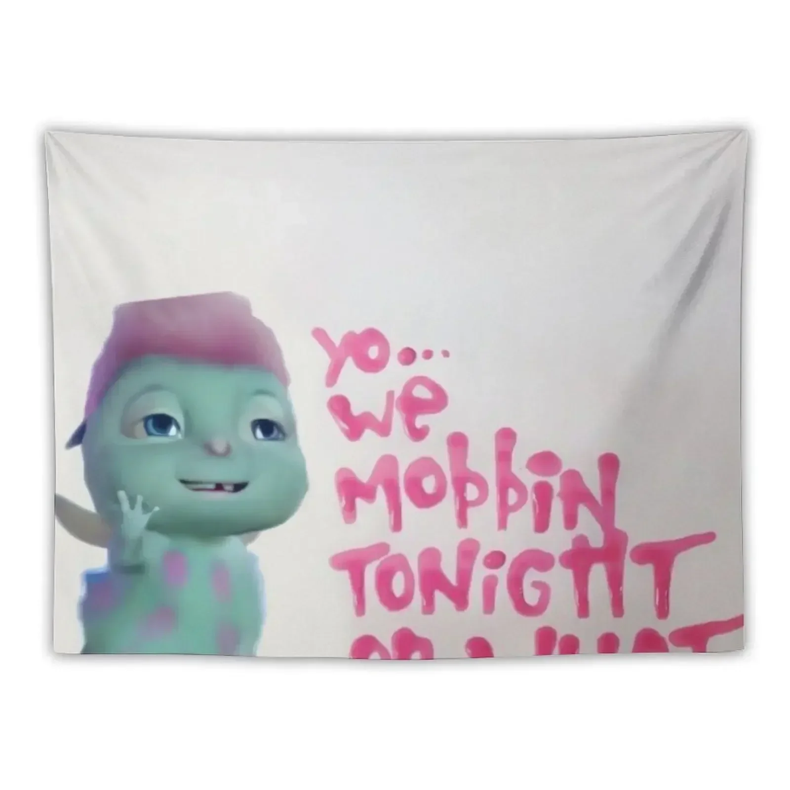 Bibble Mobbin Or What? Tapestry Cute Decor Cute Room Things Decoration For Rooms Room Decorations Aesthetics Tapestry