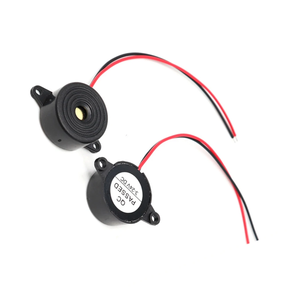 High Decibel Active Buzzer Alarm Speaker DC3-24V Continuous Sound Buzzer Durable 85 DB For Arduino Car Van