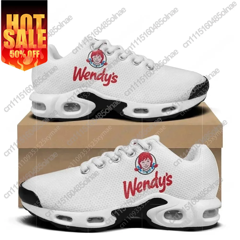 New New Wendys Fast Food Restaurant Logo Air Cushion Sneakers Mens Womens Teenager Sports Shoes High Quality Custom Mesh Sneaker - Aliexpress Deal