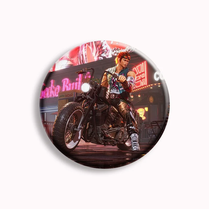 Afbeelding 3: Hot Game Tekken 8 Karakter Anime Zachte Knop Pin Vintage Vechtspel Broche Badge Tas Decor Accessoires Kinderen Kind Geschenken
