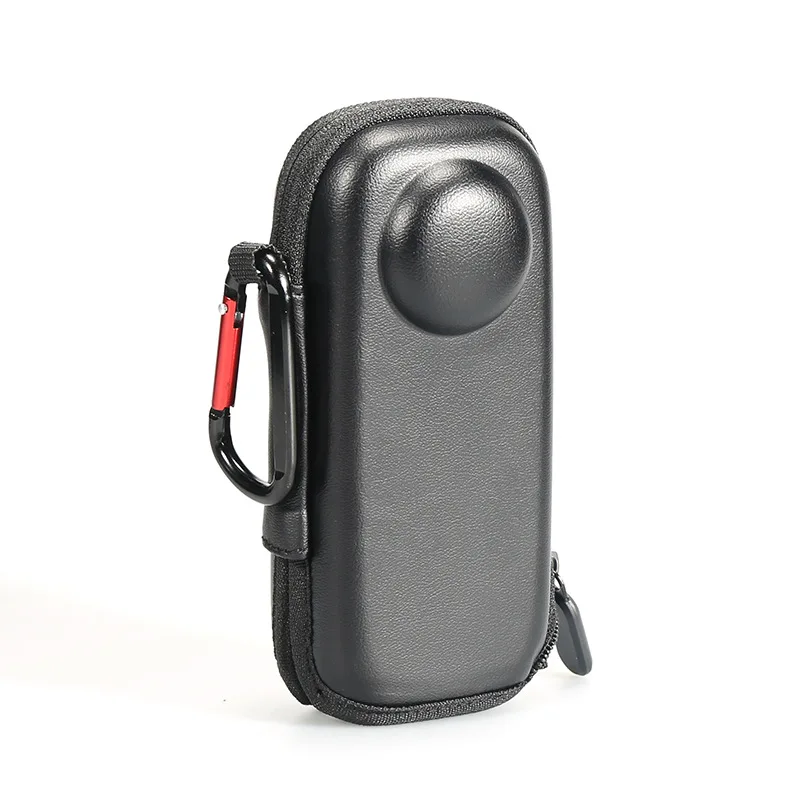 Mini Storage Case for Insta360 X4 Sport Camera Protector Portable Storage Case PU Bag for Insta 360 X4 Accessories