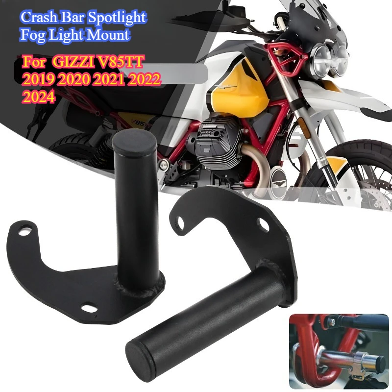 

Motorcycle Spotlight Extender Bracket Holder Spot Light Mount Fit For MOTO GIZZI V85TT 2019 2020 2021 2022 2024