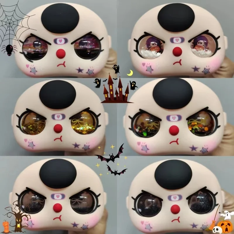 

Новая копия высокого качества Baby Three Cute Angry Expression ручной работы, подходит для 400% ребенка, три виниловых лица, сменный аксессуар