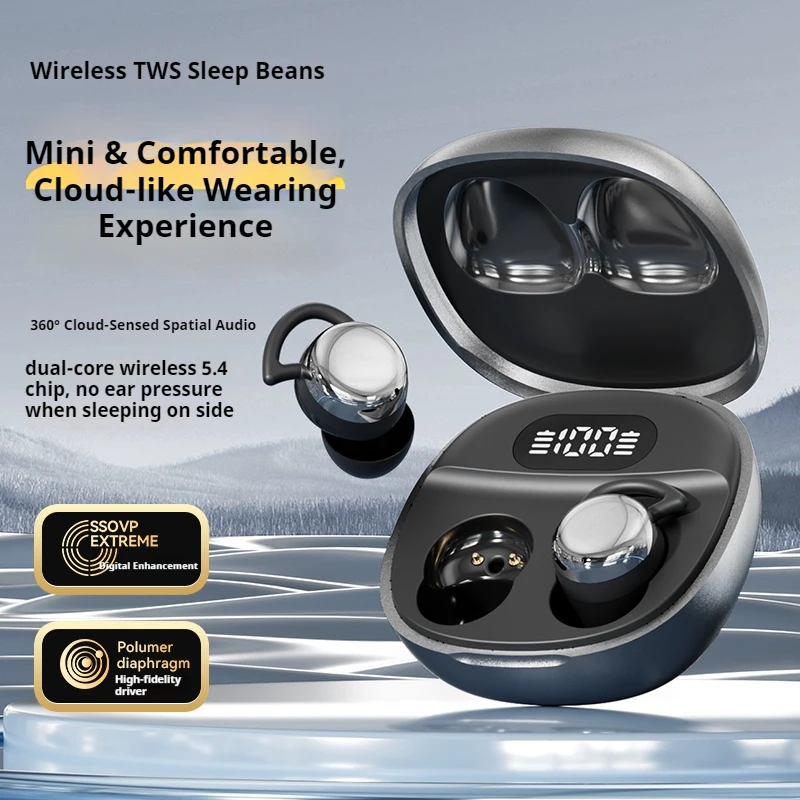Audífonos inalámbricos originales SONY Bluetooth 5.4, audífonos inalámbricos para dormir con micrófono, control táctil, audífonos intrauditivos TWS.