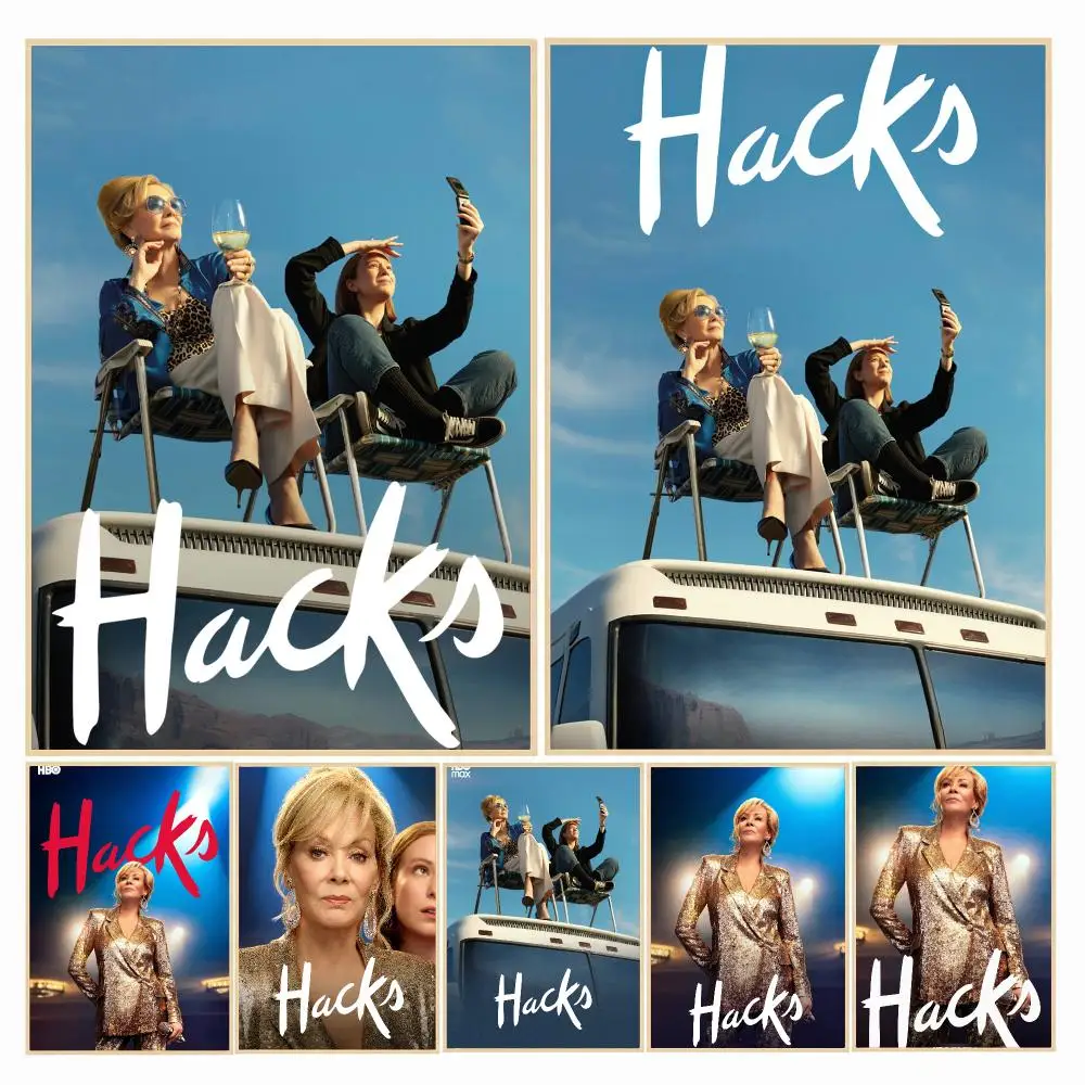 tv series H-Hacks-S Poster Decorative Wall Art Sticker for Cafe Office Bedroom and Living Room