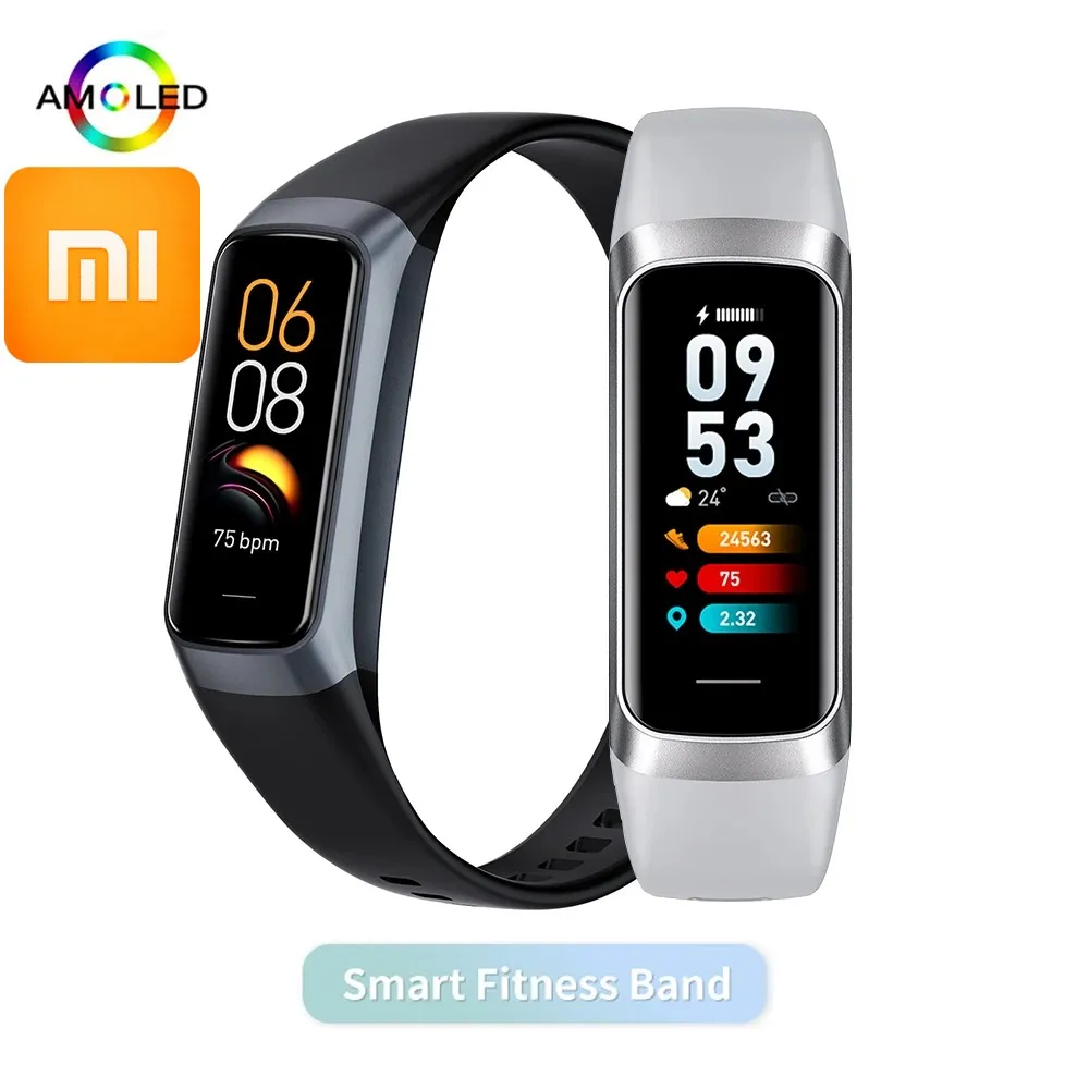 

XIIAOMI 3ATM умные часы монитор температуры тела фитнес-часы спортивные водонепроницаемые мужские умные часы ремешок для женщин IOS Xiaomi 2025