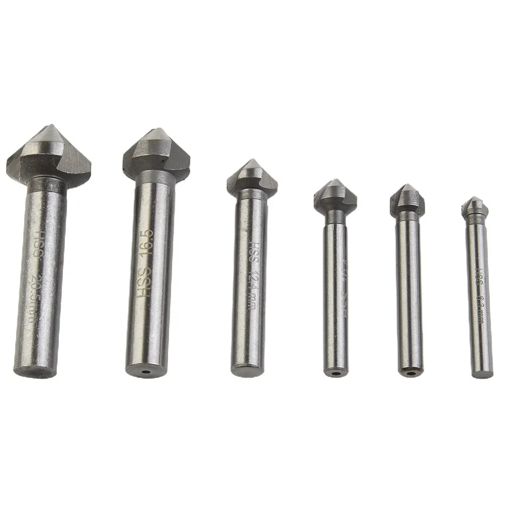 Picture 6: 3Flute Countersink Drill Bit 90Degree Chamfering Tools Chamfer Cutter 6.3-20.5mm High-selling Power Tool Accessories