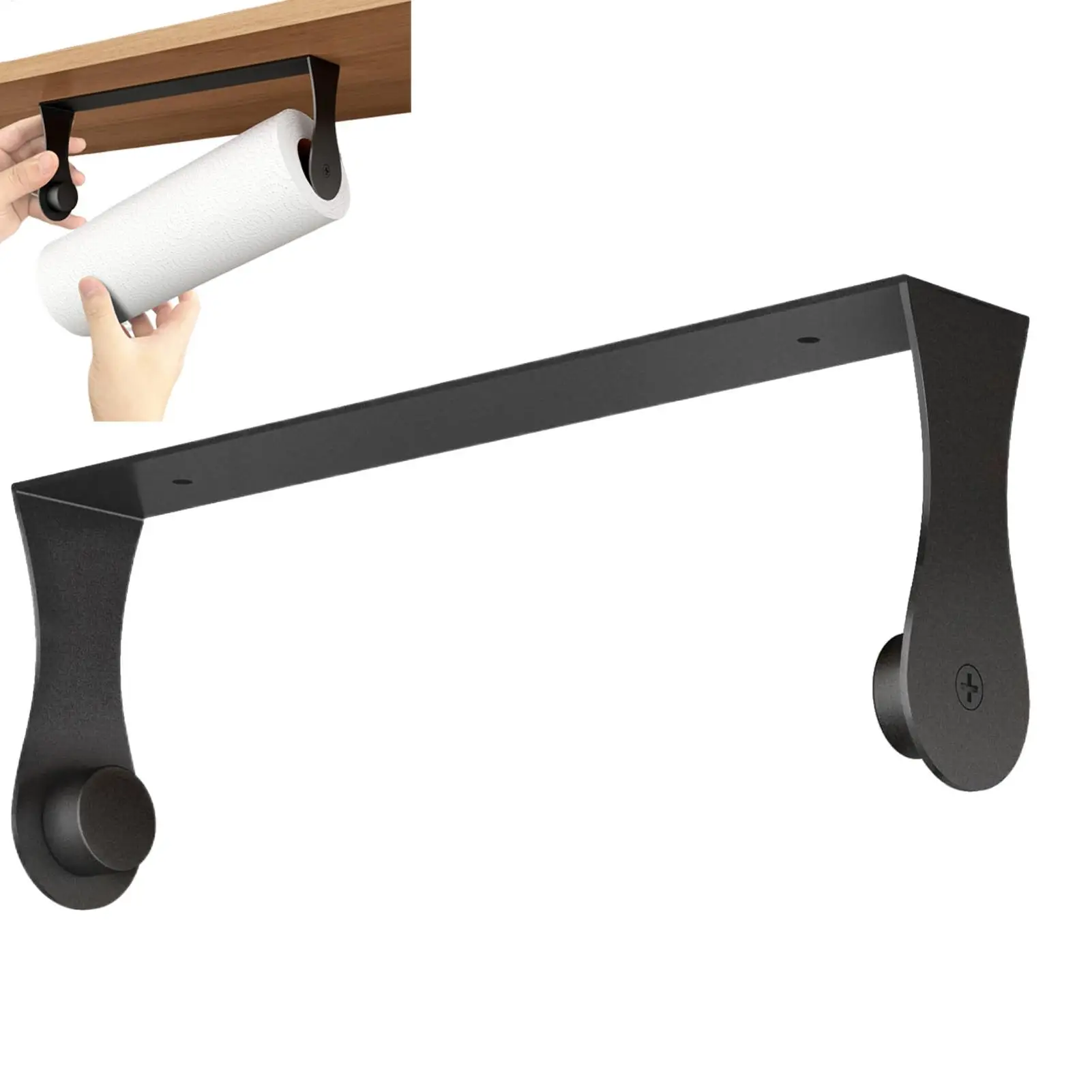 

Paper Towel Holders Under Cabinet Dispenser Towel Tissue Napkin Holder Bar For Kitchen Bathroom Pantry Laundry Room Office