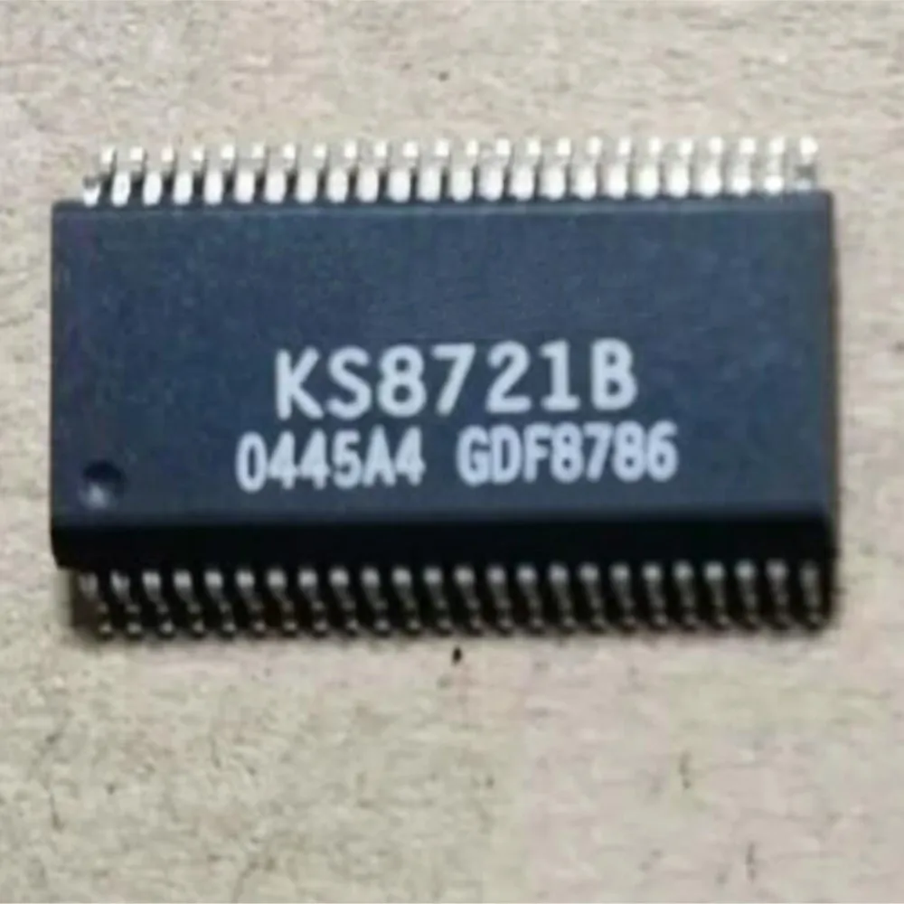 KS8721B    KS8721    SSOP48    High quality products   (Product quantity: 10 pieces)