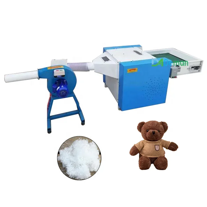 cotton fiber balls opening machine PP cotton wool carding machine Polyester fiber opener loosing machine for filling pillow