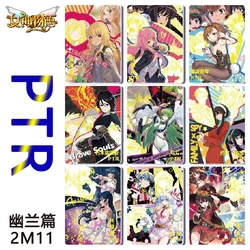 Goddess Story 2M11 Ptr Series Anime Characters Miyazono Kaori Misaka Mikoto Kuchiki Rukia Collection Card Christmas Birthdaygift