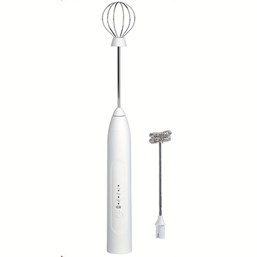 Make Delicious Coffee Drinks at Home with This Rechargeable  Handheld Milk Frother!